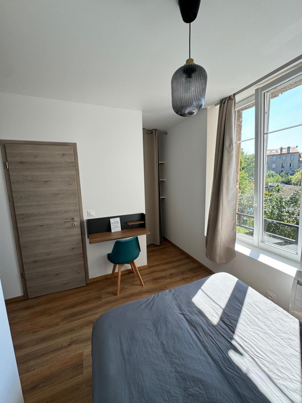 Studio Avec Wc Et Sdb Prives Dans Grande Maison A Cote Du Campus Artem - Thermal Et Parc Des Expos Vandoeuvre-les-Nancy Ngoại thất bức ảnh